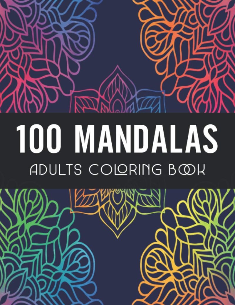 Relaxing Mandala Coloring Book For Adults