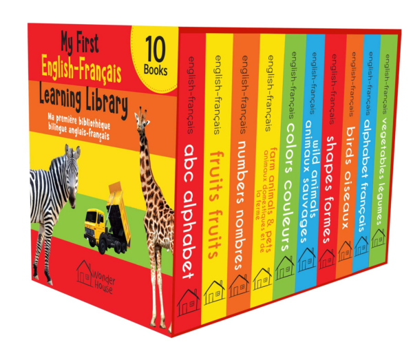 My First Book Of Alphabet Français - Spanish Alphabet: My First English French Board Book (English - Francais)