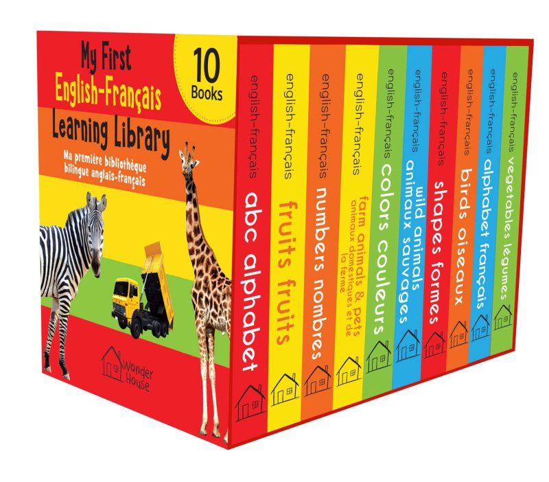 My First Book Of Alphabet Français - Spanish Alphabet: My First English French Board Book (English - Francais)