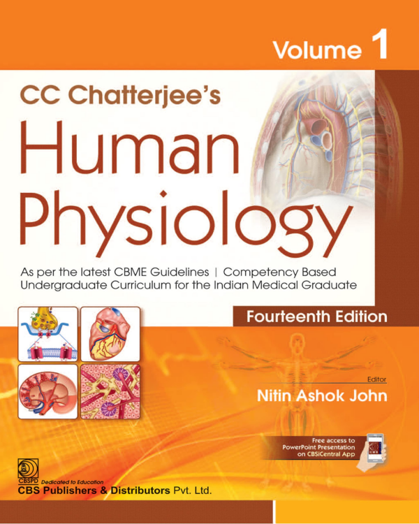 CC Chatterjee's Human Physiology, 14/e, Volume 1
