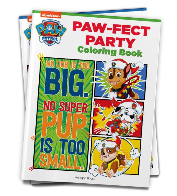 Paw-fect Party: Paw Patrol Coloring Book For Kids