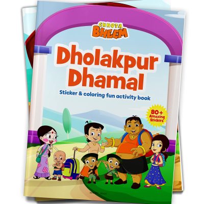 Chhota Bheem - Dholakpur Dhamal : Sticker And Coloring Fun Activity Book