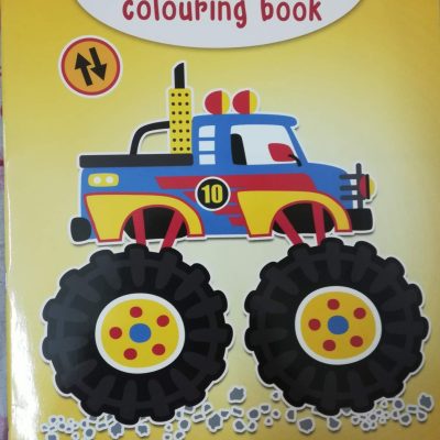 Miss and Chief Giant Book Series Transport Colouring Book