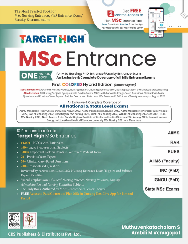 Target High Msc Entrance ( Pb- 2023)