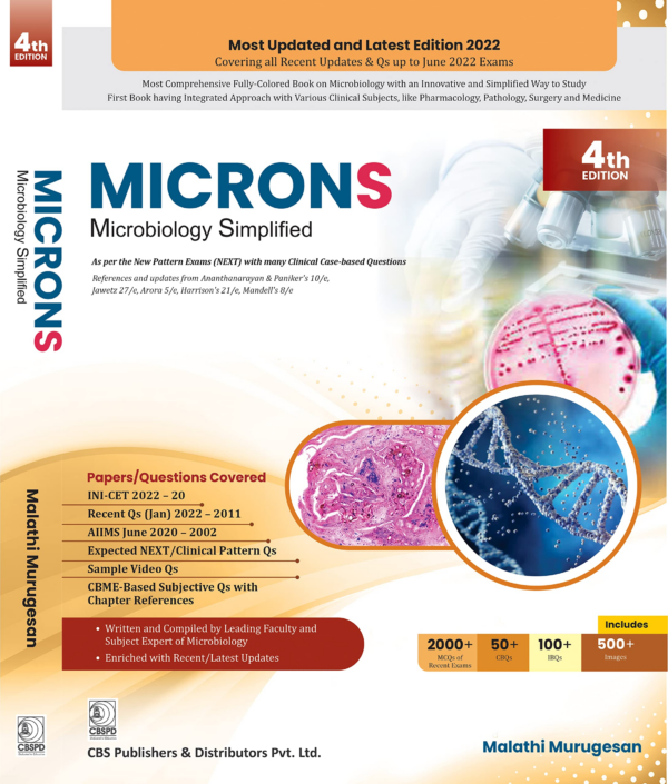 Microns Microbiology Simplified 4Ed. (Pb- 2023)