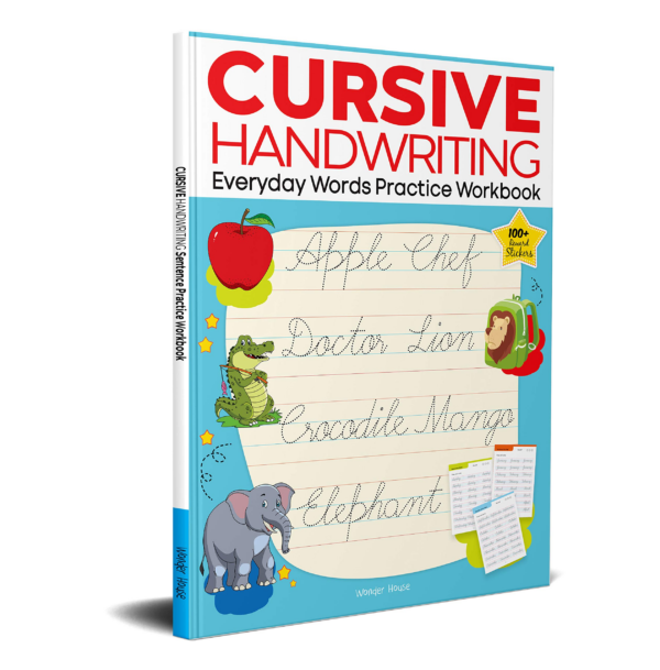 Cursive Handwriting - Everyday Words: Practice Workbook For Children