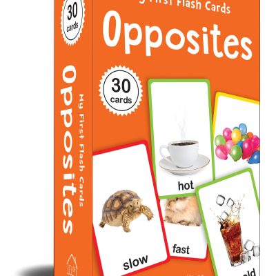 My First Flash Cards Opposites : 30 Early Learning Flash Cards For Kids