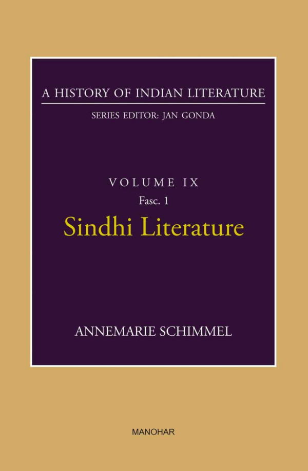Sindhi Literature (A History of Indian Literature, volume 9, Fasc. 1)