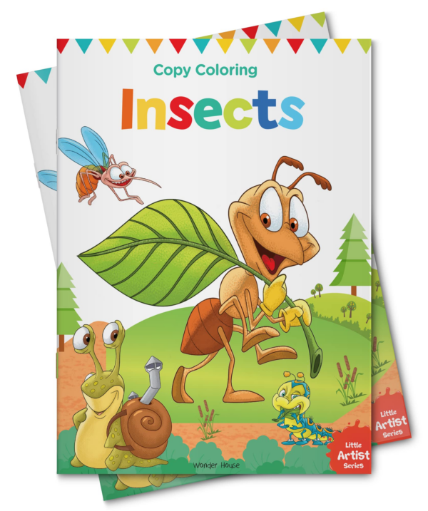 Little Artist Series Insects: Copy Colour Books