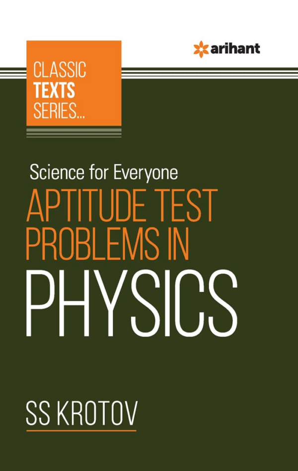 Science for Everyone: Aptitude Test : Prob. Physics