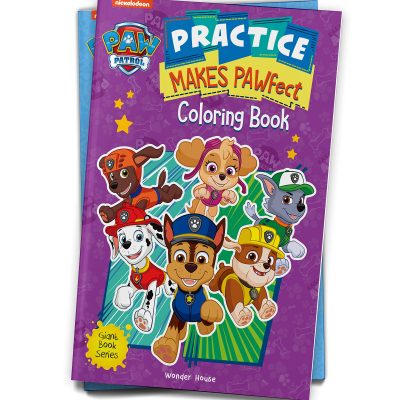 Practice Makes PAWfect: Paw Patrol Giant Coloring Book For Kids