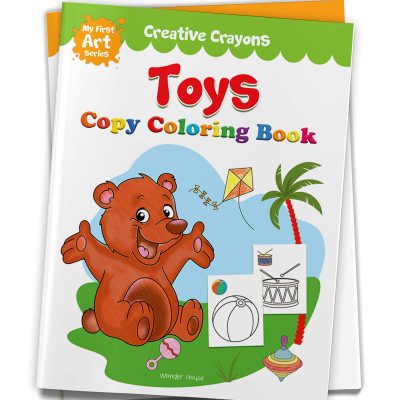 Colouring Book of Toys: Creative Crayons Series - Crayon Copy Colour Books