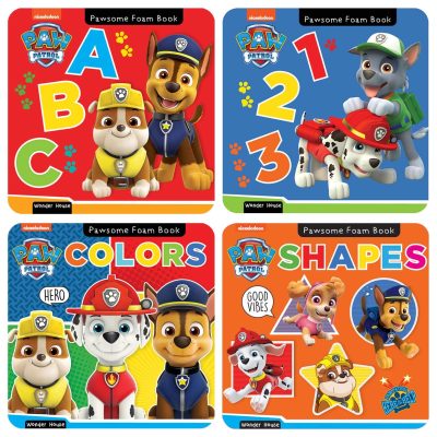 Pawsome Gift Set of Foam Books For Paw Patrol Fans