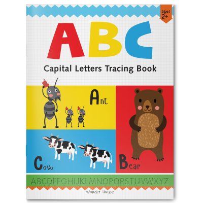 Preschool Activity Book: Abc - Capital Letters Tracing Book For Kids