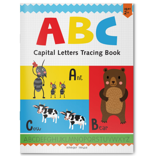 Preschool Activity Book: Abc - Capital Letters Tracing Book For Kids
