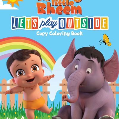 Mighty Little Bheem - Let's Play Outside : Copy Coloring Book