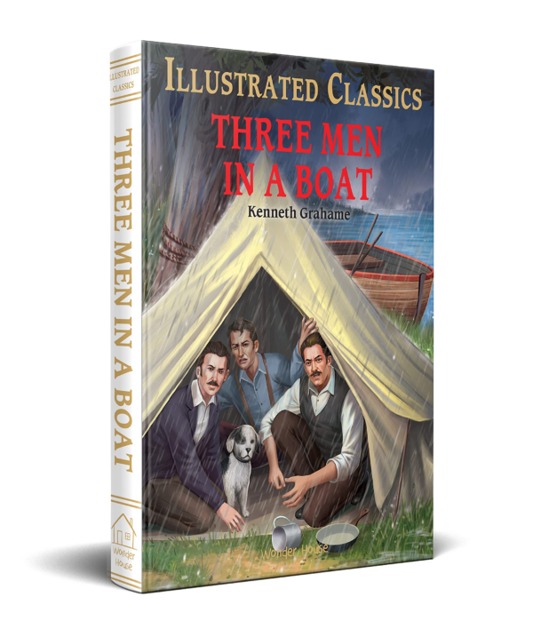Three Men in a Boat : illustrated Abridged Children Classics English Novel with Review Questions