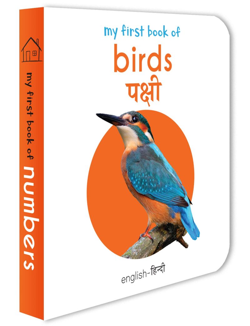 My First Book of Birds - Pakshi (English - Hindi): Bilingual Board Books For Children