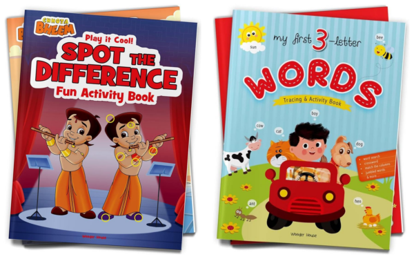 Chhota Bheem - Play It Cool! Spot The Difference : Fun Activity Book