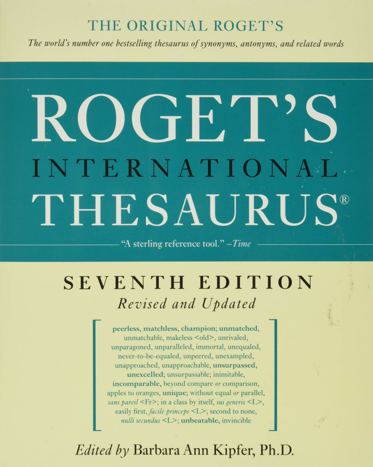 Roget's International Thesaurus