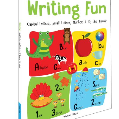 My Big Book Of Writing Fun : Write And Practice Capital Letters, Small Letters, Numbers 1 To 10 And Line Tracing