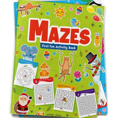 Mazes : First Fun Activity Books For Kids