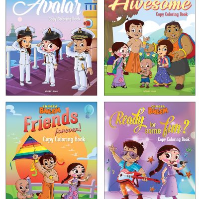Chhota Bheem - It's Fun Together : Sticker And Coloring Fun Activity Book