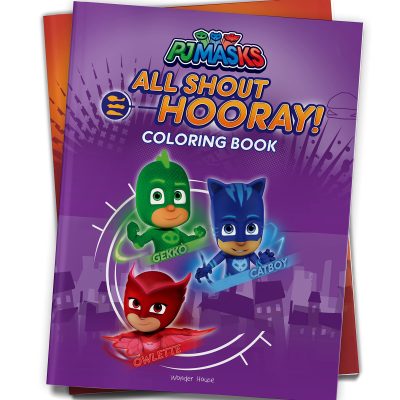 PJ Masks - All Shout Hooray: Coloring Book For Kids