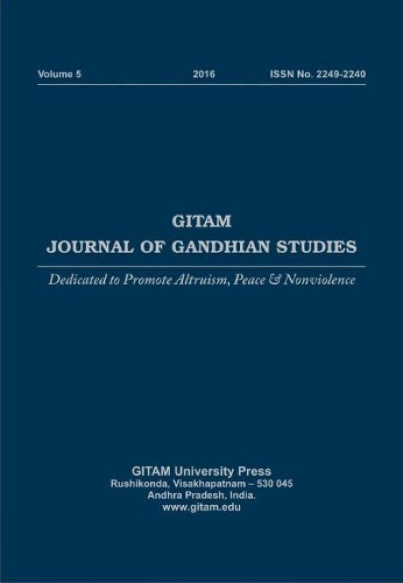 Gitam Journal of Gandhian Studies (Vol. 5)