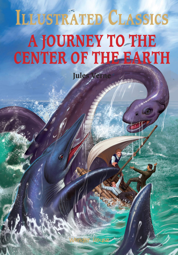 Illustrated Classics - Journey To The Center Of The Earth: Abridged Novels With Review Questions (Hardback)
