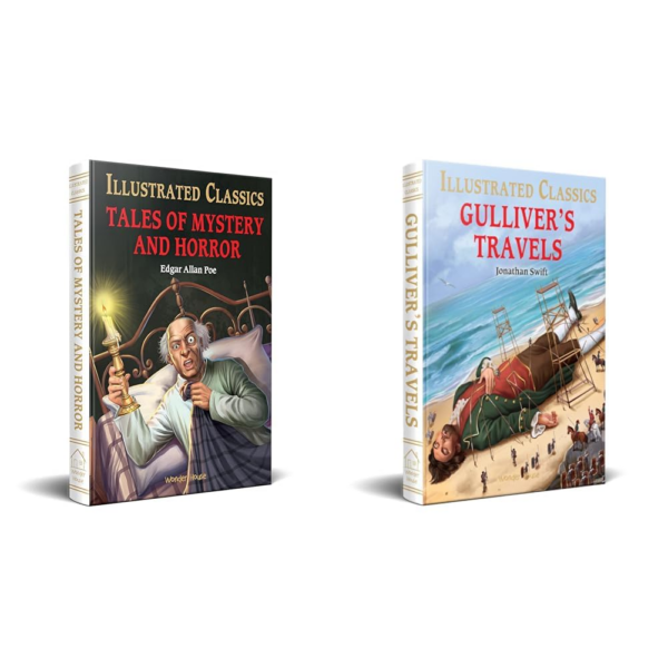 Tales of Mystery and Horror : illustrated Abridged Children Classics English Novel with Review Questions