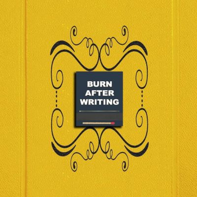 Burn After Writing (Yellow)