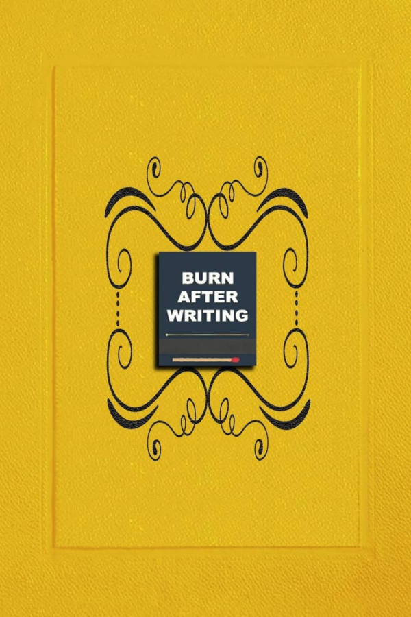 Burn After Writing (Yellow)