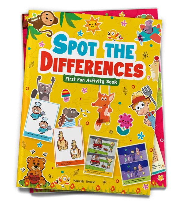 Spot The Difference : First Fun Activity Books For Kids