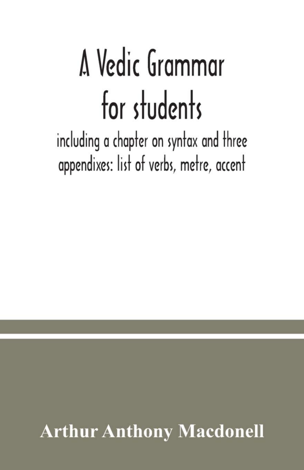 Vedic Grammar For Students