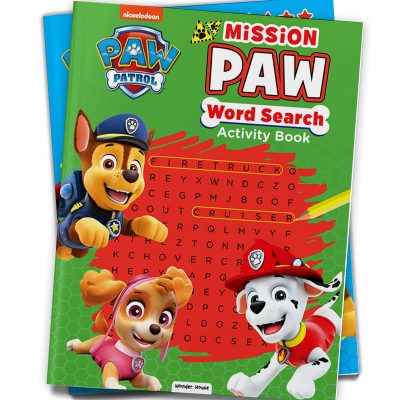 Paw Patrol Mission Paw Word Search Activity Book