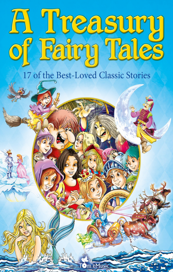 Classic Fairy Tales: Ten Traditional Fairy Tales For Children (Abridged and Retold With Large Font Font For Easy Reading) 11 Inches X 11 Inches - Jumbo Size, Padded Hardback