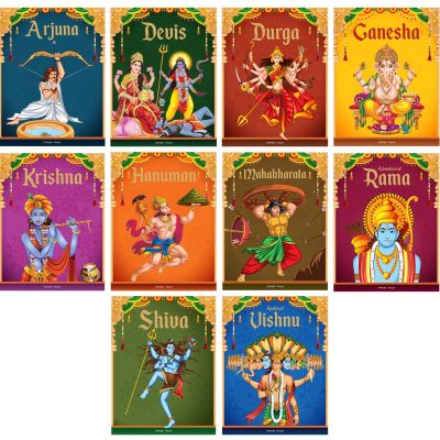 Tales From Indian Mythology (Collection Of 10 Books): Story Books For Kids