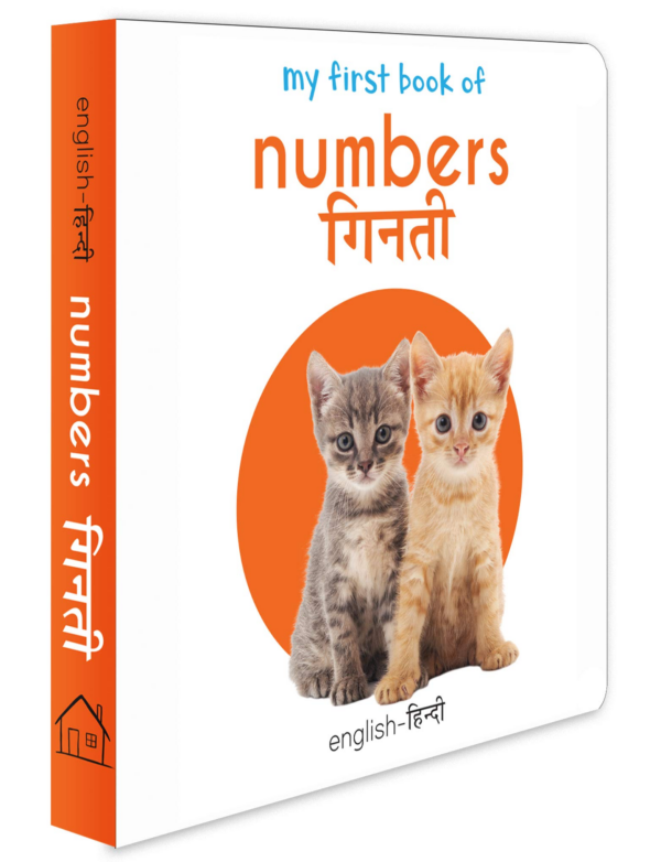 My First Book of Numbers - Ginti (English - Hindi): Bilingual Board Books For Children