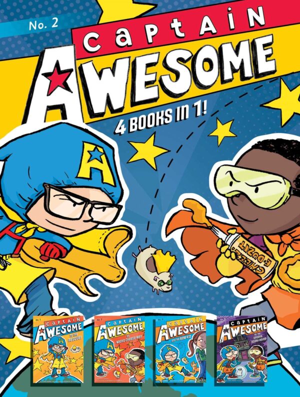 Captain Awesome 4-Books-In-1: Captain Awesome Takes a Dive; Captain Awesome, Soccer Star; Captain Awesome Saves the Winter Wonderland; Captain Aweso