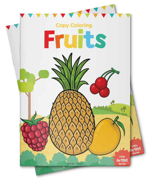 Little Artist Series Fruits: Copy Colour Books