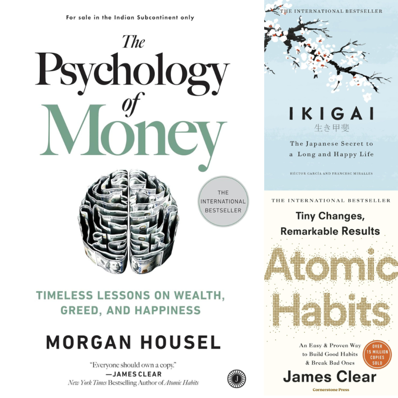 Bestseller Self help Combo: 3 Books (Paperback)