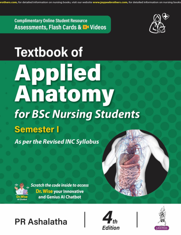 Textbook Of Applied Anatomy For Bsc Nursing Students Semester I