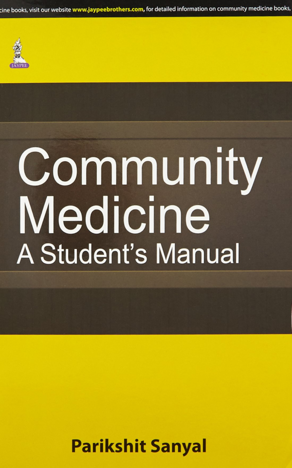 Community Medicine A Student's Manual