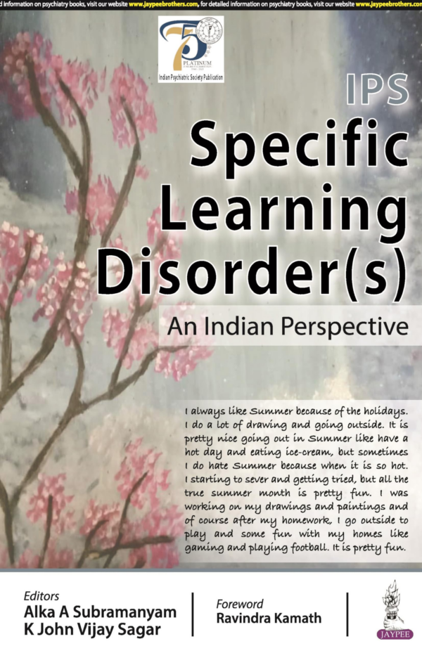 Ips Specific Learning Disorders (S): An Indian Perspective