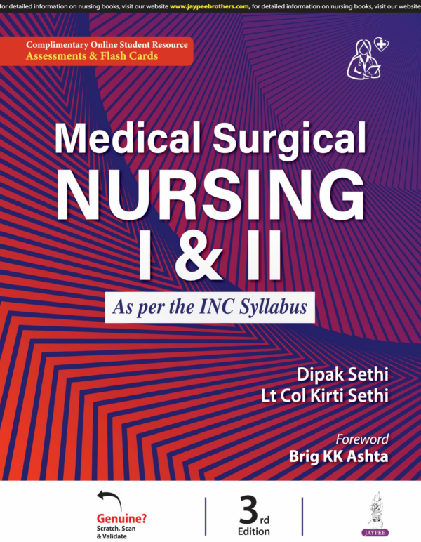 Medical Surgical Nursing I & Ii As Per The Inc Syllabus