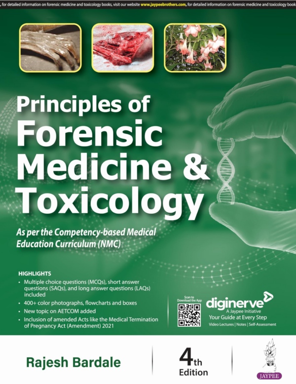 Principles Of Forensic Medicine & Toxicology