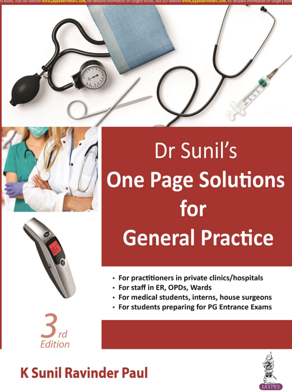 Dr SunilS One Page Solutions For General Practice