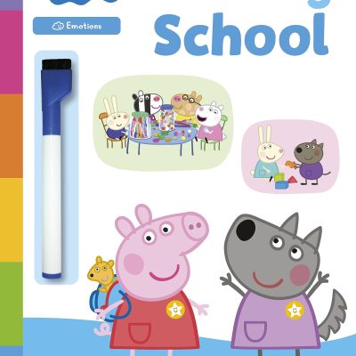 Learn with Peppa: Starting School wipeclean activity book