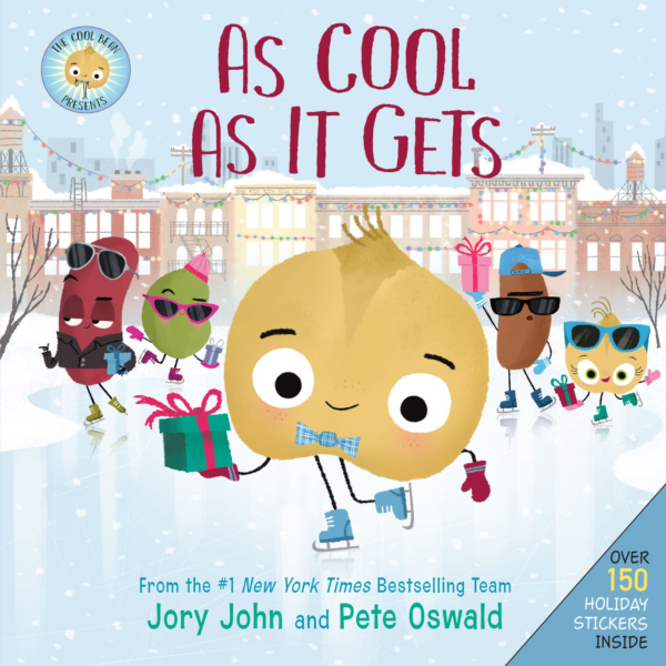 Cool Bean Presents: As Cool as It Gets: Over 150 Stickers Inside a Christmas Holiday Book for Kids